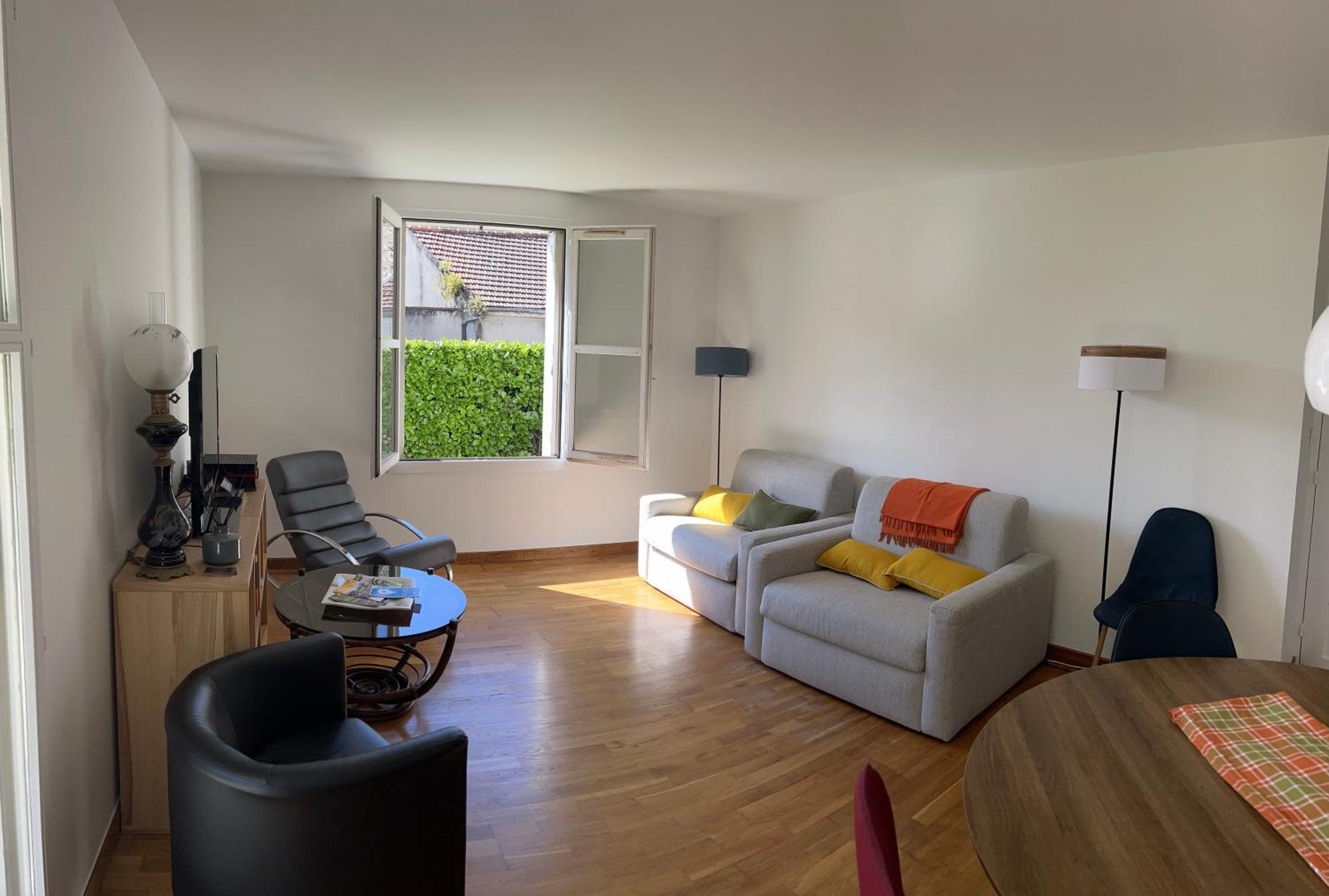 Appartement Standing Avec Jardin, 4 Personnes, Strategiquement Situe Mantes-la-Jolie Buitenkant foto