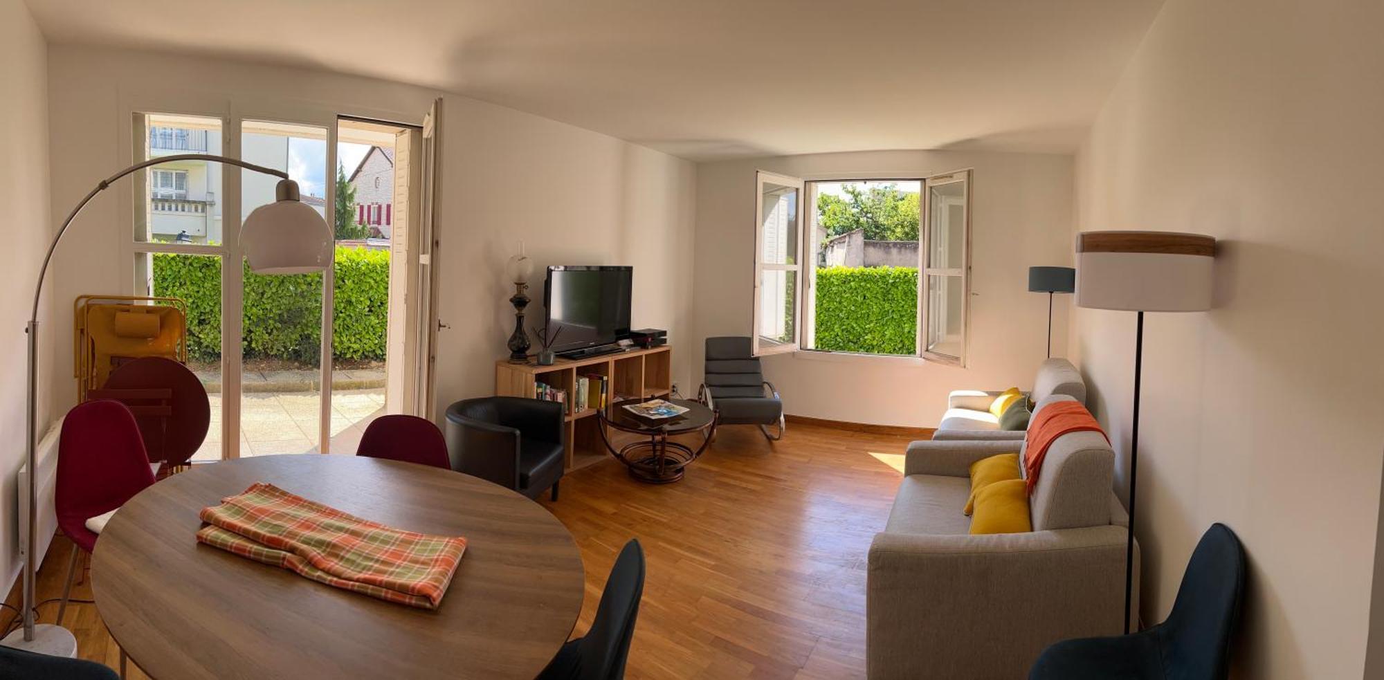 Appartement Standing Avec Jardin, 4 Personnes, Strategiquement Situe Mantes-la-Jolie Buitenkant foto