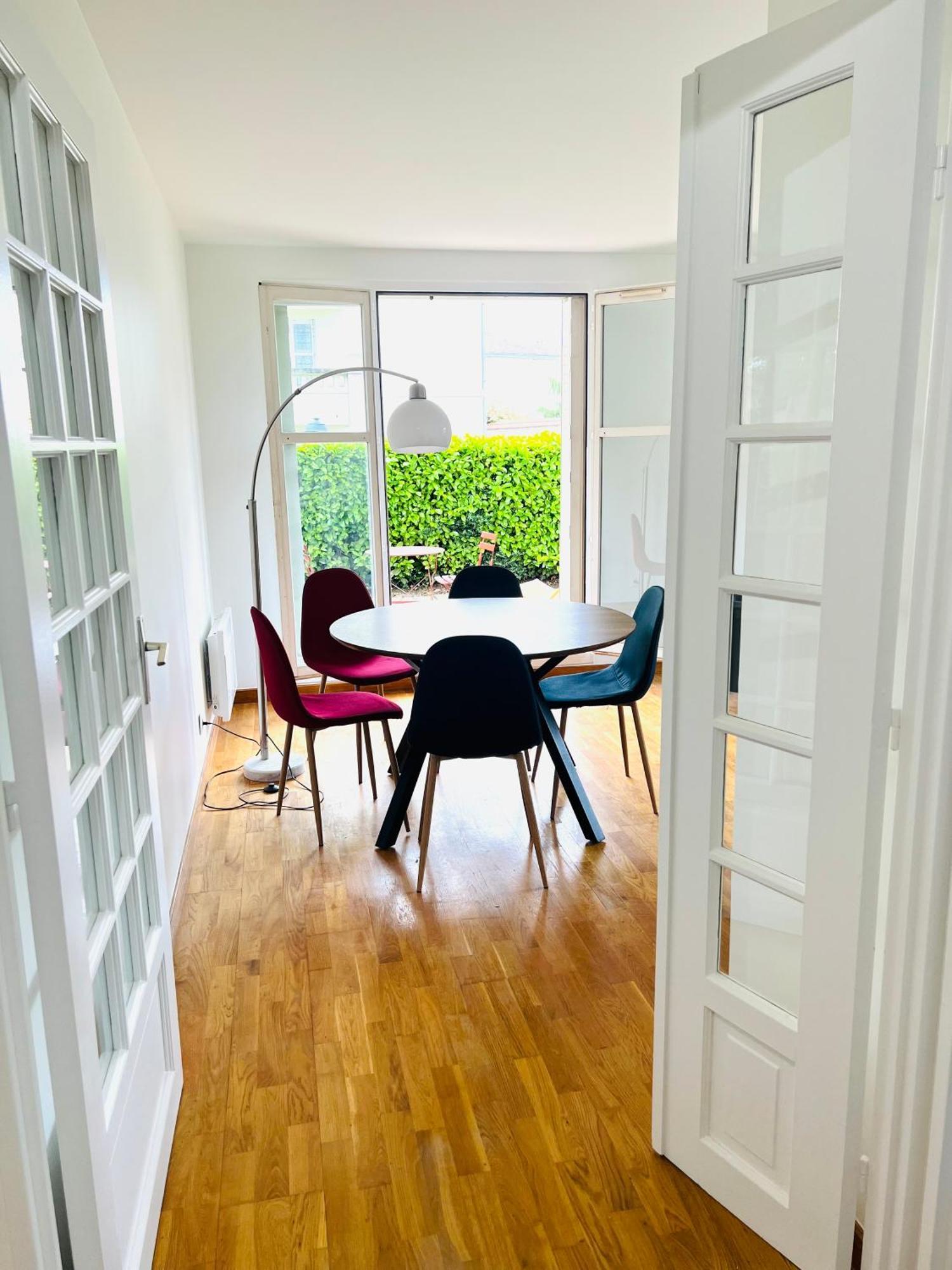 Appartement Standing Avec Jardin, 4 Personnes, Strategiquement Situe Mantes-la-Jolie Buitenkant foto
