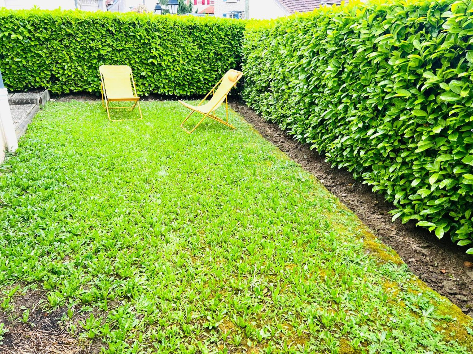 Appartement Standing Avec Jardin, 4 Personnes, Strategiquement Situe Mantes-la-Jolie Buitenkant foto