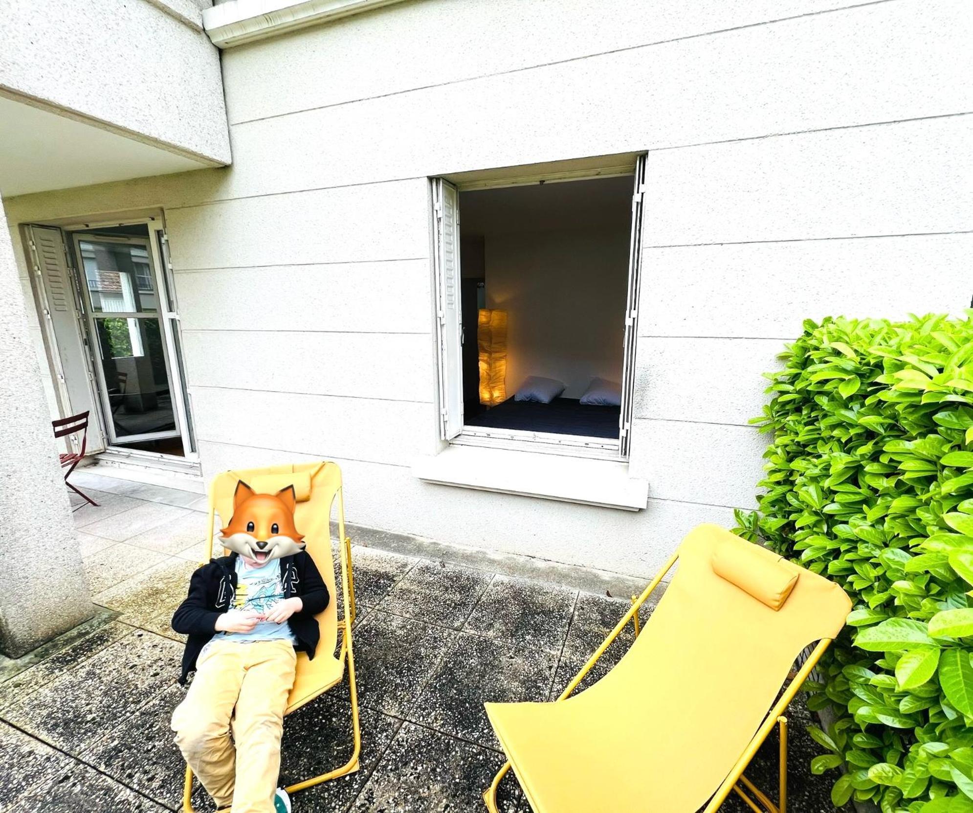 Appartement Standing Avec Jardin, 4 Personnes, Strategiquement Situe Mantes-la-Jolie Buitenkant foto